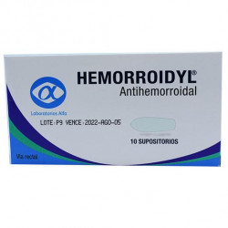 Hemorroidyl Supositorios