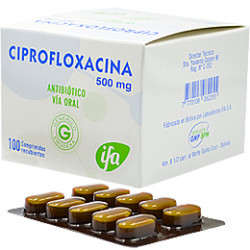Ciprofloxacina  500Mg...