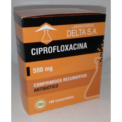 CIPROFLOXACINA 500 MG DELTA