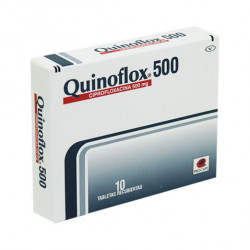 Quinoflox 500Mg X 10 Comp...