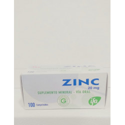 ZINC 20 MG COMP X 100...