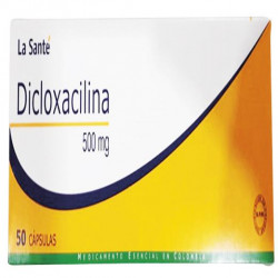 Dicloxacilina 500Mg