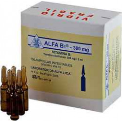 ALFA B1 300mg Im-Iv X 100 Amp 2ml Vitamina B1
