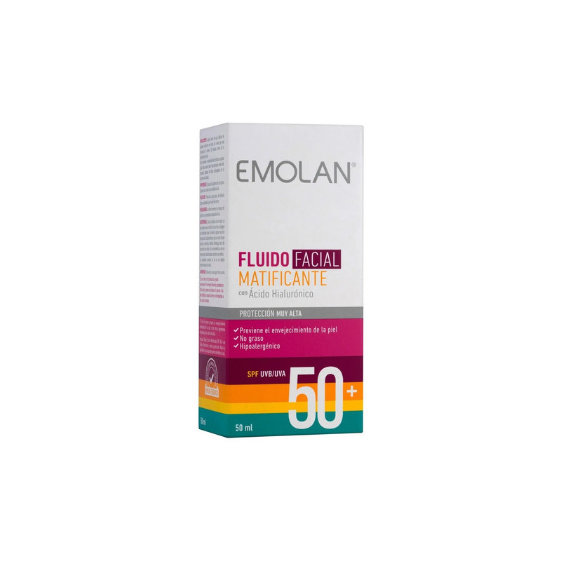 Emolan Matificante C Acido Hialuronico Spf 50+